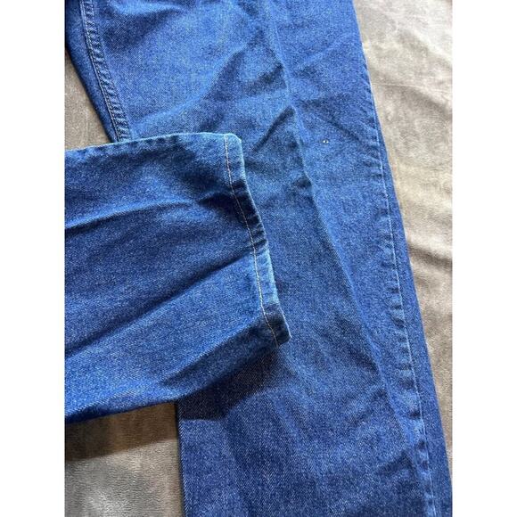 Bulwark FR Jeans Men's 44x34 Flame Resistant Straight Leg with Stretch Blue Pant - Picture 2 of 8